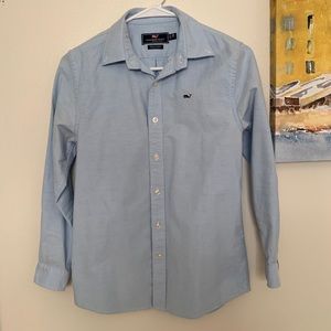 Vineyard Vines blue button down